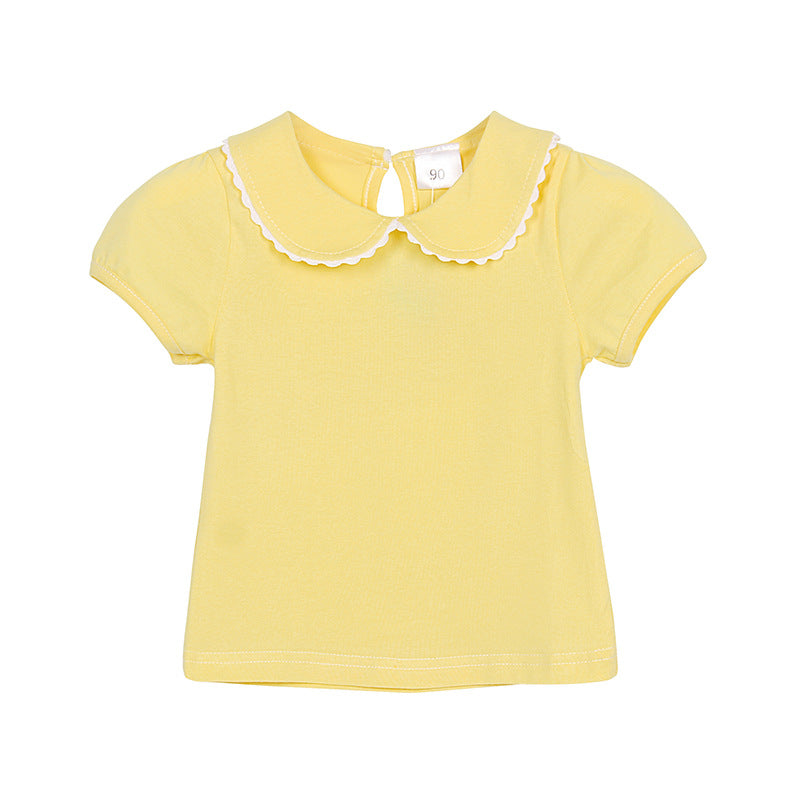 Cross-Border Children's Wholesale T-Shirts for Girls