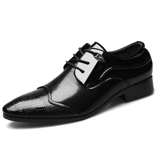 Lace-Up British Wedding Formal Business Shoes