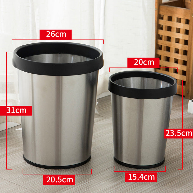 Stainless Steel Trash Can for Furniture