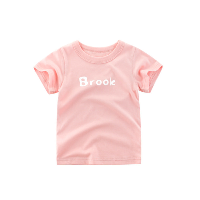 Summer Cotton T-shirt for Baby Girls
