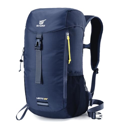 SKYSPER Hiking Backpack Small 25L Lightweight Travel Daypack Breathable Backpacking Backpacks for Men Women