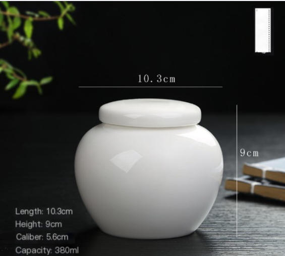 Ceramic Tea Canister for Home Furniture