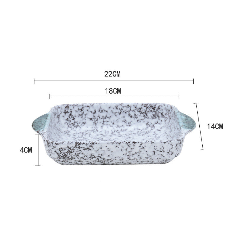 Creative Ceramic Baking Bowl for Microwave Use