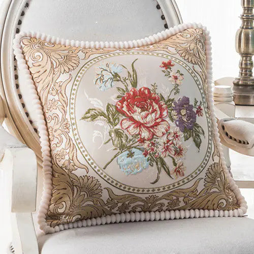 European Style Sofa Cushions and Lumbar Support Pillows