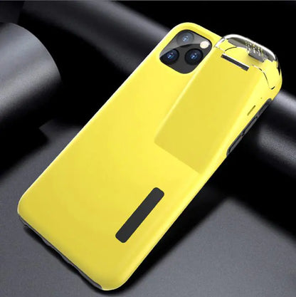 Phone Case with TWS Wireless Earbuds Charging Dock