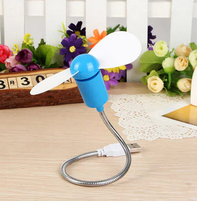 Snake-Shaped Mini Fan for Laptops and Notebooks