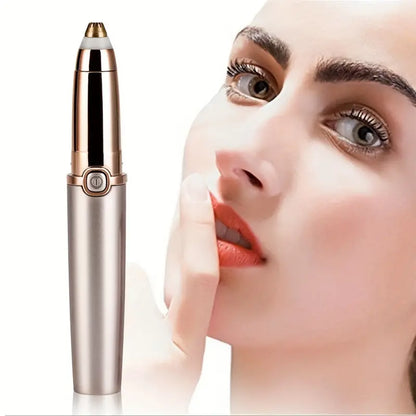 Painless Eyebrow Razors for Women - Battery Powered Shaver