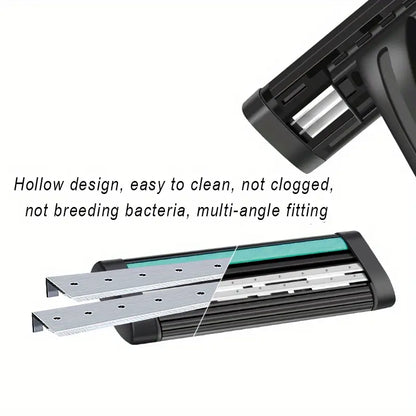 Twin Blade Stainless Steel Disposable Razors for Men