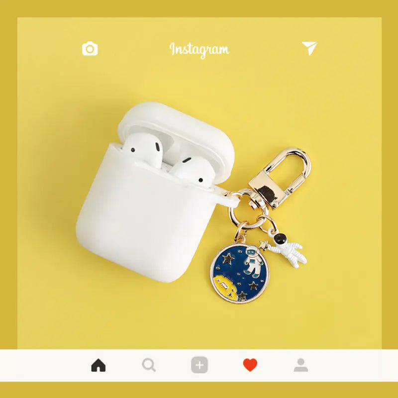 Astronaut AirPods 2 Silicone Case for Wireless Earbuds