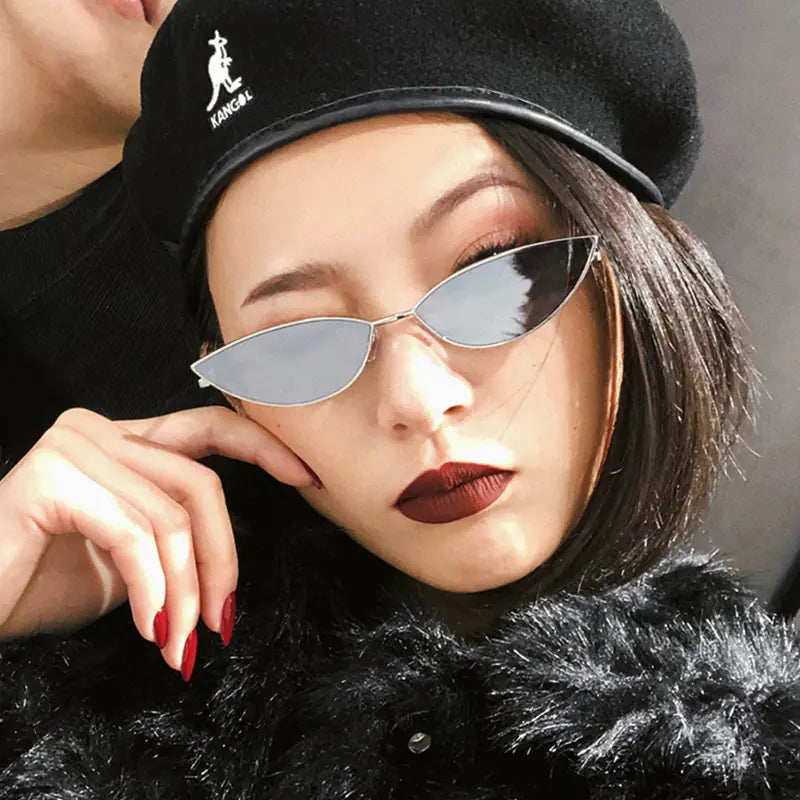 Cat Eye Sunglasses with Small Frames