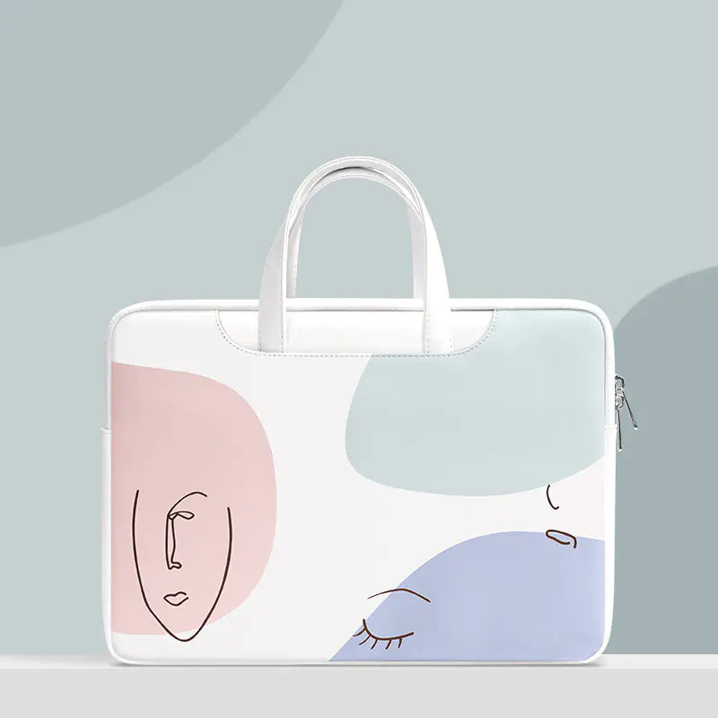 Cute Girl's Laptop Bag with Liner for Notebooks