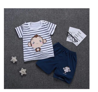 Pure Cotton Korean Baby T-shirts for Boys and Girls