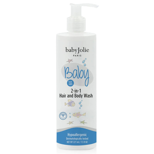 Baby Jolie Baby Body Wash Kids Hair and Body Wash for Babies & Newborn 2-in-1 Shampoo + Soap | 7.5oz | 221ml (1)