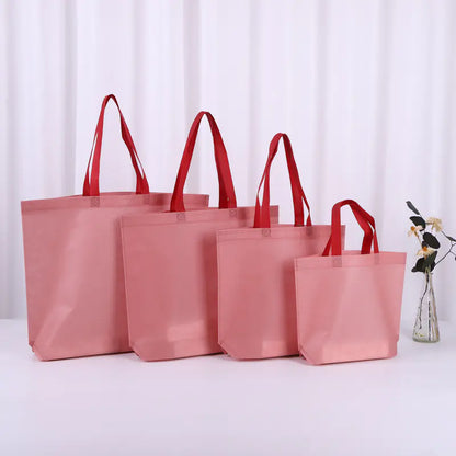 Custom Non-Woven Fabric Tote Bags for Gifts and Shopping
