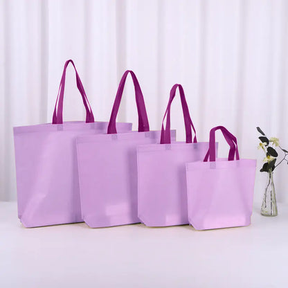 Custom Non-Woven Fabric Tote Bags for Gifts and Shopping