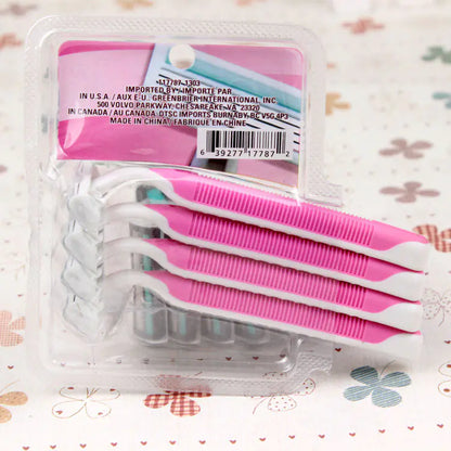 Classic Women's Disposable Hair Removal Razors (4 Pack)