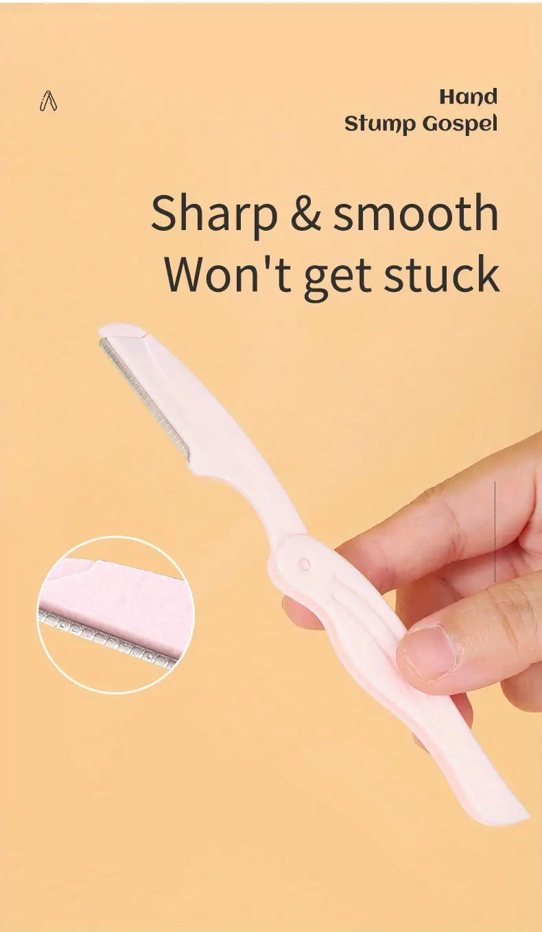 Eyebrow Razors and Trimmer for Easy Facial Hair Removal