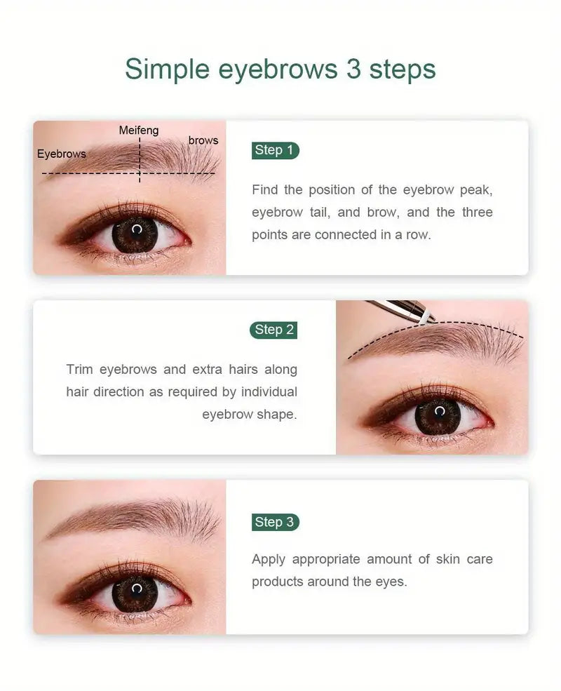 Painless Eyebrow Razors for Women - Battery Powered Shaver