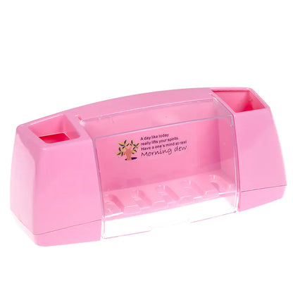 Toothbrush Holder and Storage Rack for Home Use