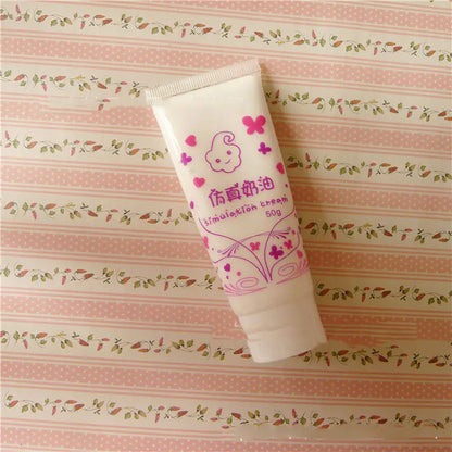 50ml Faux Cream Glue for DIY Phone Cases (Includes Tips)