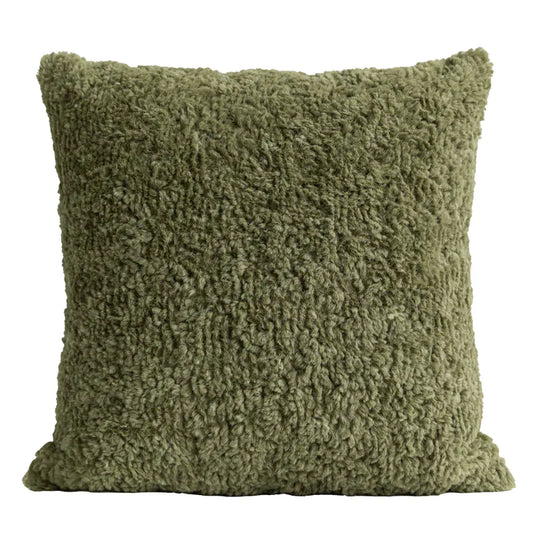 Green 3D Pleated Sofa Set with Pillows