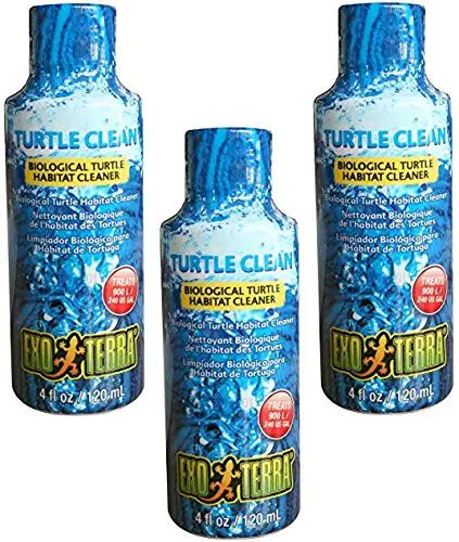 Exo Terra PT1999 Turtle Clean Water Conditioners 8.4oz Each (3 Pack)