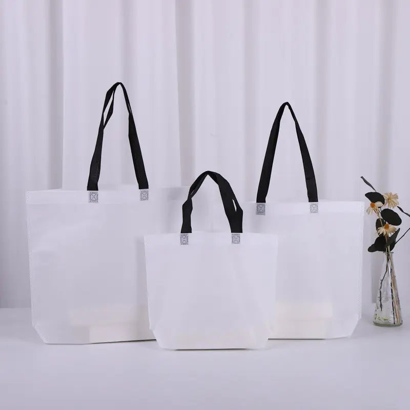 Custom Non-Woven Fabric Tote Bags for Gifts and Shopping