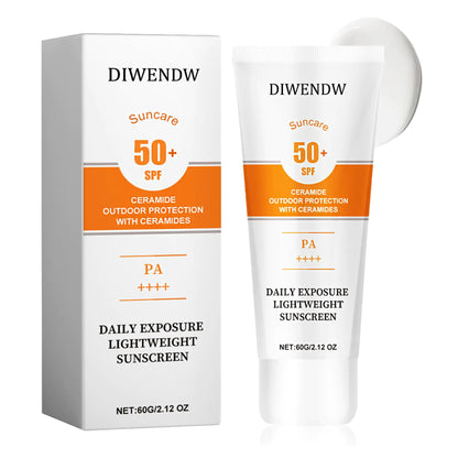 Face Sunscreen SPF 50+ PA++++Non Greasy Sunscreen Cream for Face and BodyWater Resistant Hydrating Facial Sunscreen SunblockDaily Oil Control Face Moisturizer
