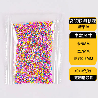 DIY Soft Clay Crystal Slime Fillers for Phone Cases