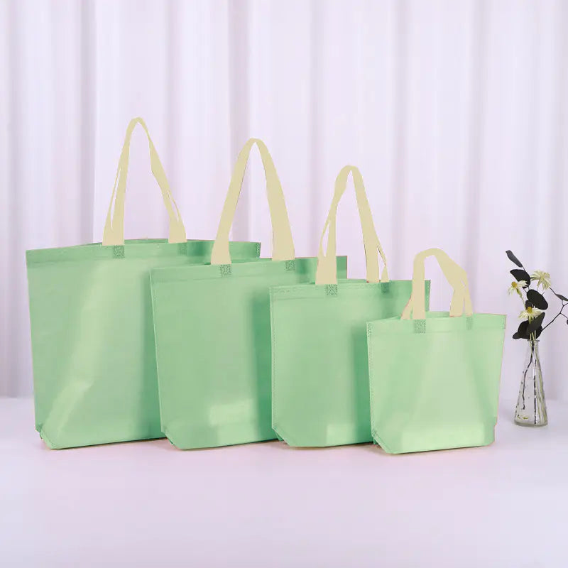 Custom Non-Woven Fabric Tote Bags for Gifts and Shopping