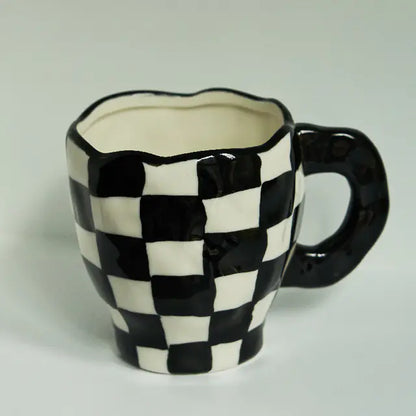 Handmade Hand-Painted Ceramic Coffee and Tea Mugs
