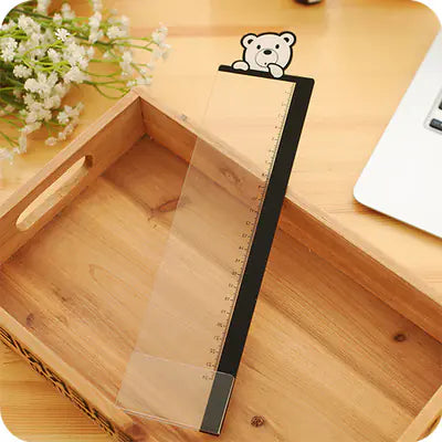 Korean Style Transparent Sticky Note Board for Monitors
