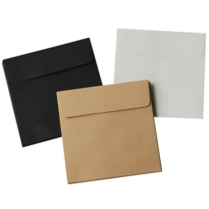 Mini Blank Kraft Paper Square Envelopes