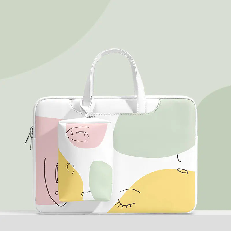 Cute Girl's Laptop Bag with Liner for Notebooks