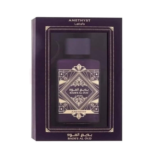 Lattafa Perfumes Badee Al Oud Amethyst Eau de Parfum Unisex Spray oz / 100ml