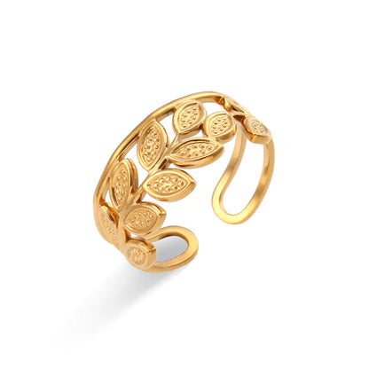Niche Woven Stainless Steel Ring