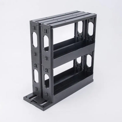 European Style Rotating Spice Rack for Kitchen Storage