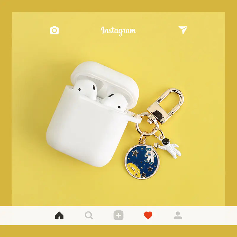 Astronaut AirPods 2 Silicone Case for Wireless Earbuds