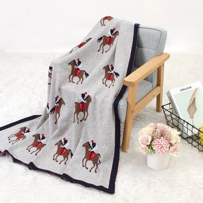 Cute Knitted Baby Blankets for Newborns and Toddlers