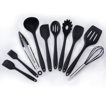 10-Piece Silicone Kitchenware Baking Set