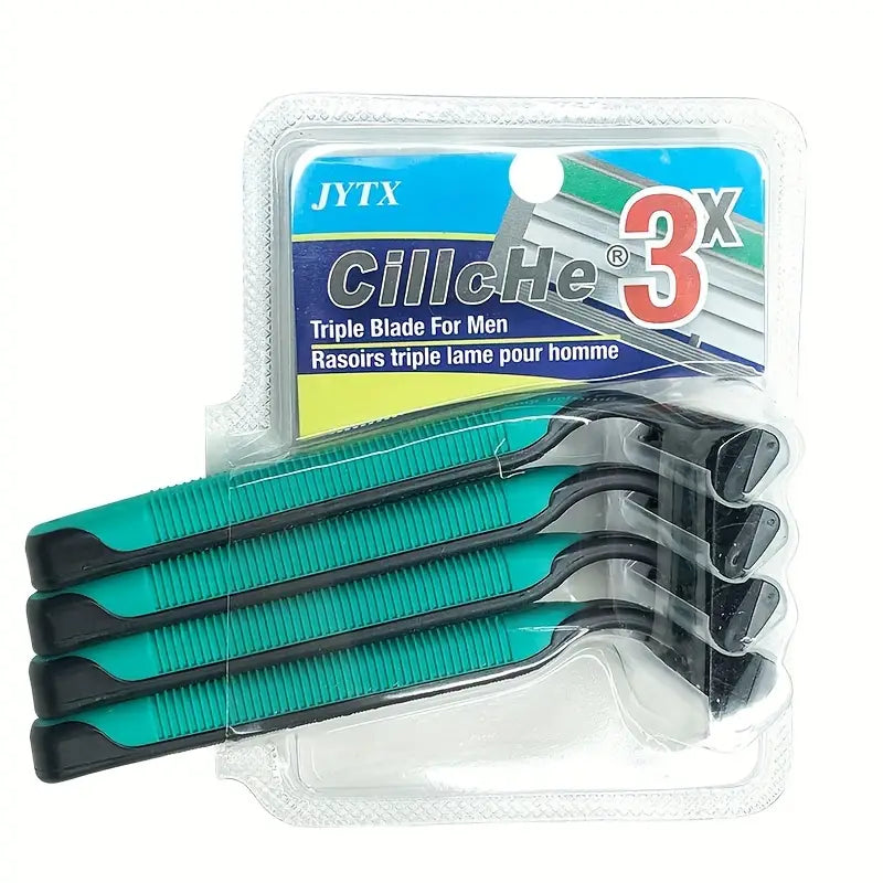 Comfort Manual Razors for Men and Women, 4 Pcs Set