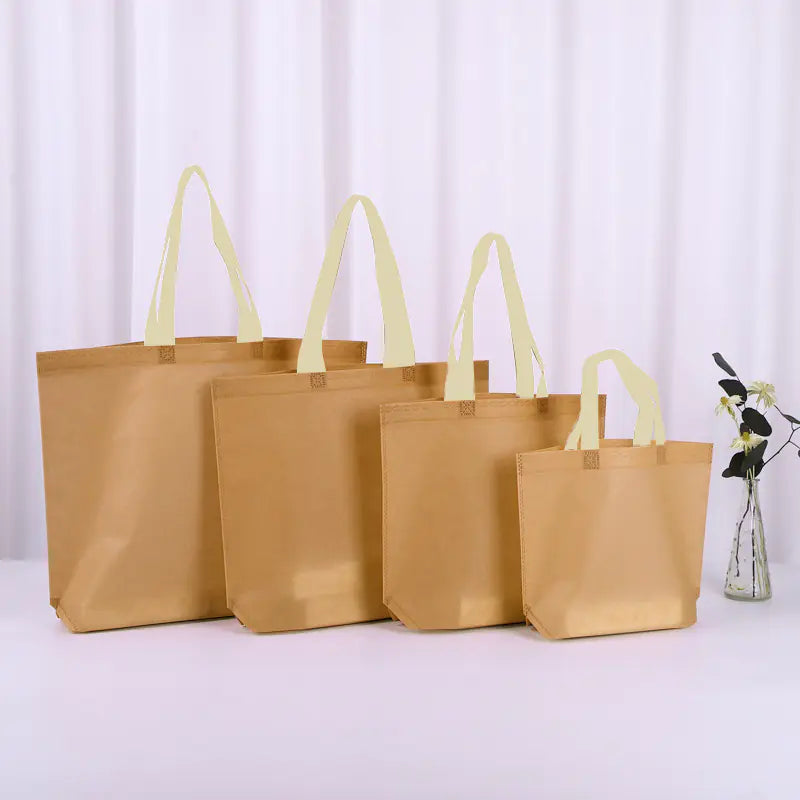 Custom Non-Woven Fabric Tote Bags for Gifts and Shopping