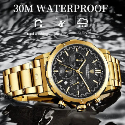 Men's Luminous Business Watch