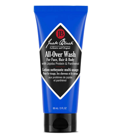 Jack Black All Over Wash for Face Hair & Body - Mens Body Wash 3 in 1 Mens 3 in 1 Body Wash and Shampoo Mens Face Wash Mens Shampoo Jack Black Body Wash and Face Cleanser for Men Gifts for Men