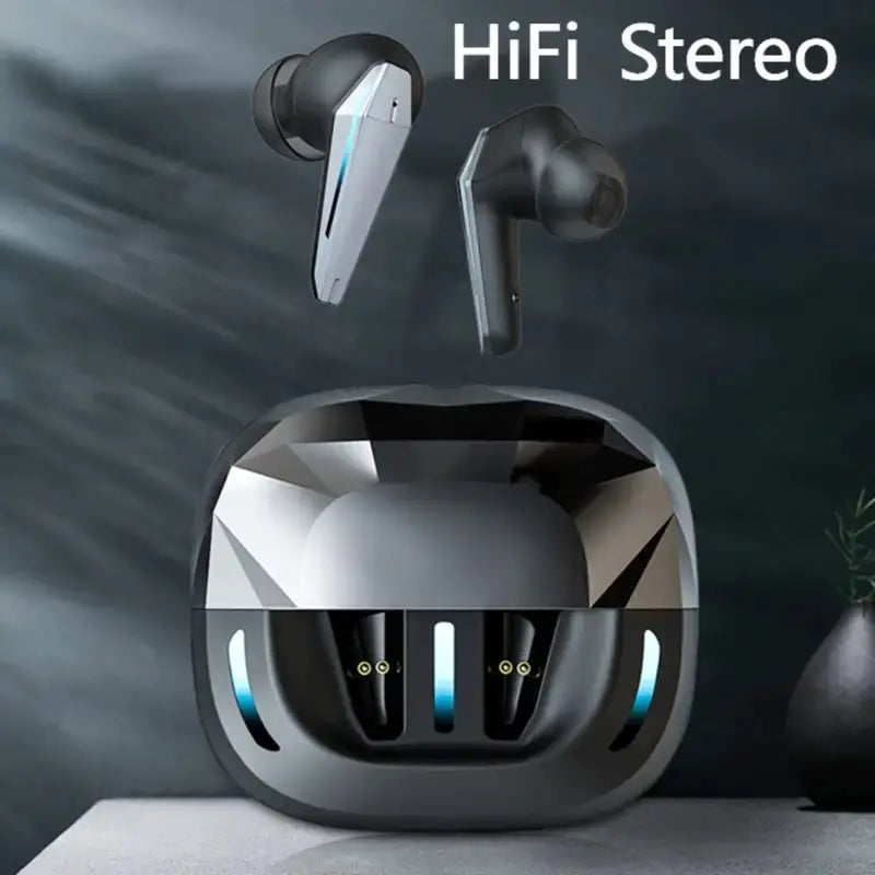 IPX5 Waterproof True Wireless Earbuds with HiFi Sound