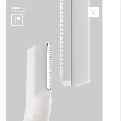 Eyebrow Trimmer Kit with Exfoliating Dermaplaning Razors