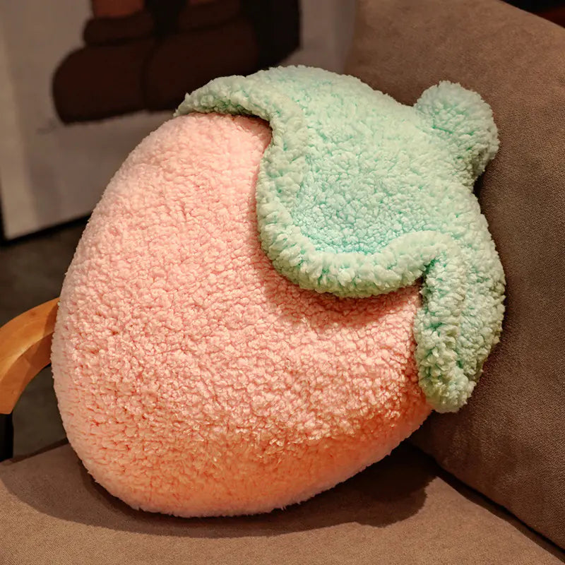 Cute Cartoon Fruit Plush Pillows - Carrot, Cactus, Pineapple
