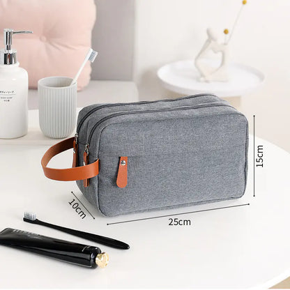 Men's Travel Toiletry Bag for Skincare Storage