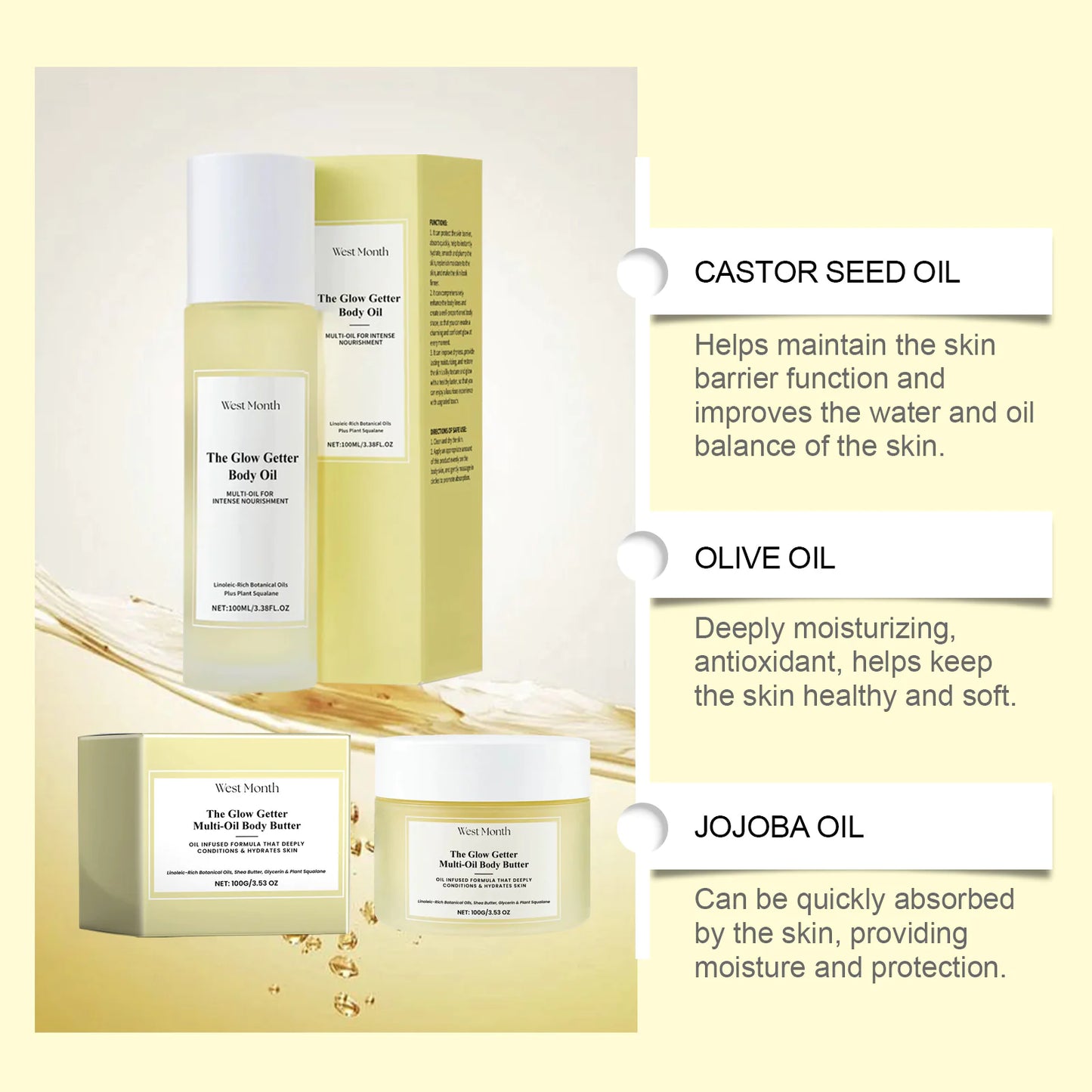 Nourishing & Firming Skincare Massage Set