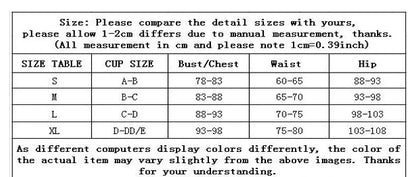 Two-Piece Bikini Swimwear Set